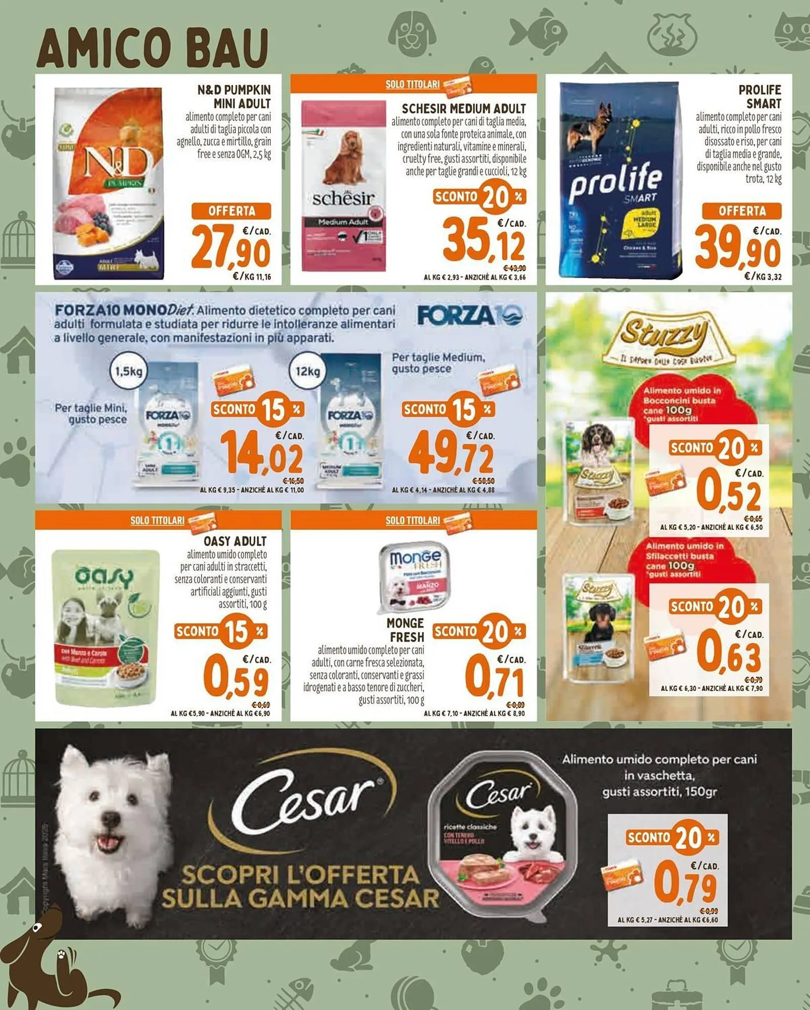 Volantino Pet Store Conad da 31 luglio a 10 settembre di 2025 - Pagina del volantino 2