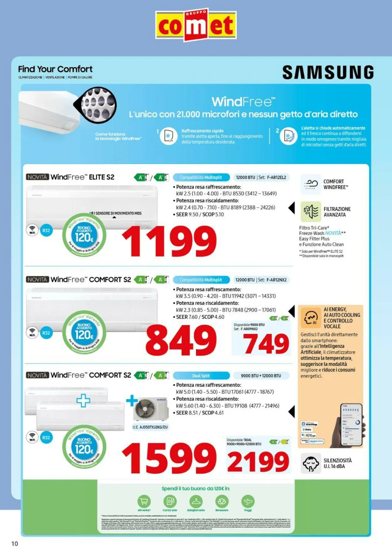 Comet Volantino attuale da 15 luglio a 20 luglio di 2025 - Pagina del volantino 10