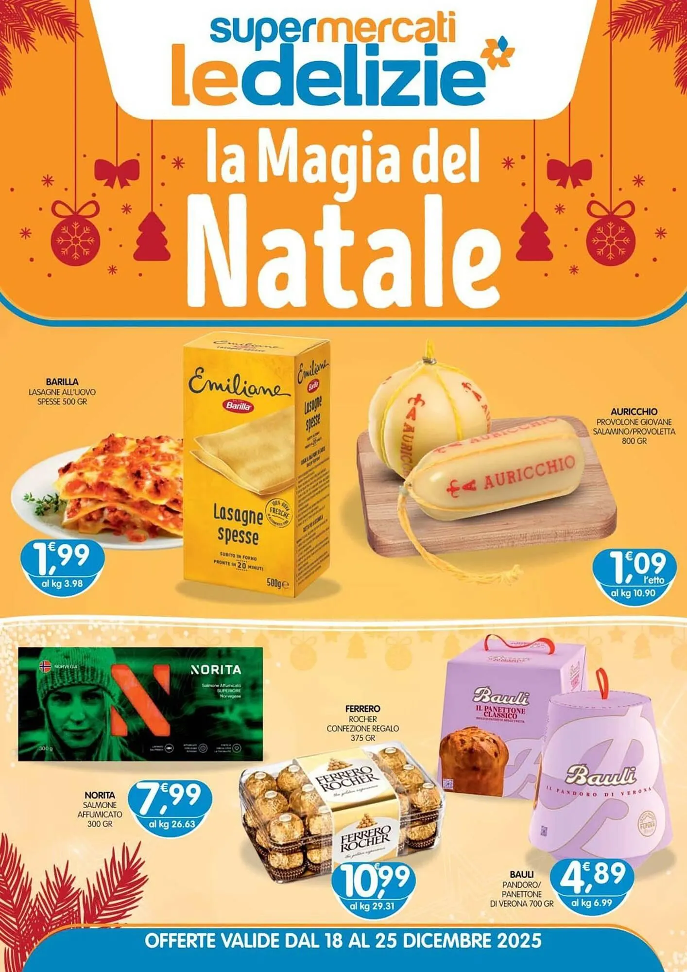 Volantino Le Delizie del Sud da 22 dicembre a 25 dicembre di 2025 - Pagina del volantino 1