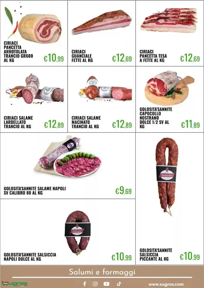 I sapori d'Italia oltre i confini da 31 marzo a 19 aprile di 2025 - Pagina del volantino 17