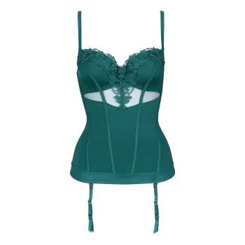LIS-13098OG - Bustier Illusion con coppe preformate e...