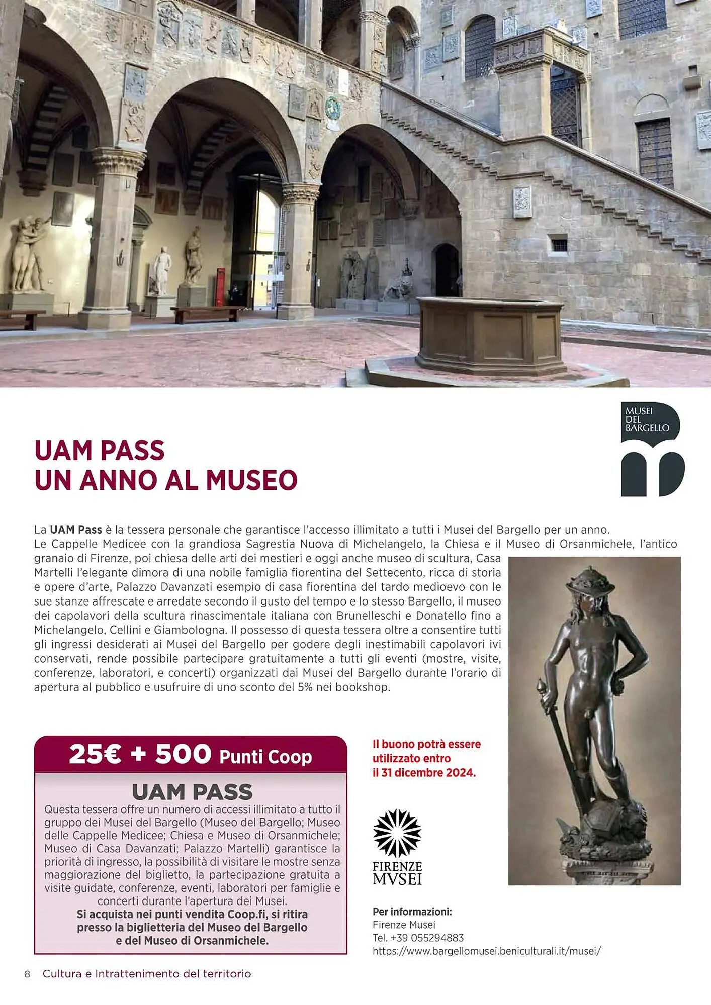 Volantino Unicoop da 5 marzo a 30 settembre di 2024 - Pagina del volantino 8