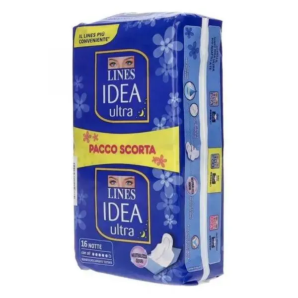 ASSORBENTI LINES IDEA ULTRA NOTTE 16PZ