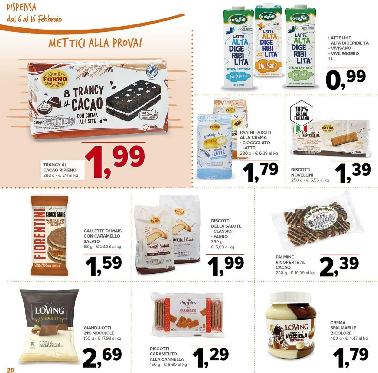 Todis Volantino attuale da 19 marzo a 2 aprile di 2025 - Pagina del volantino 20