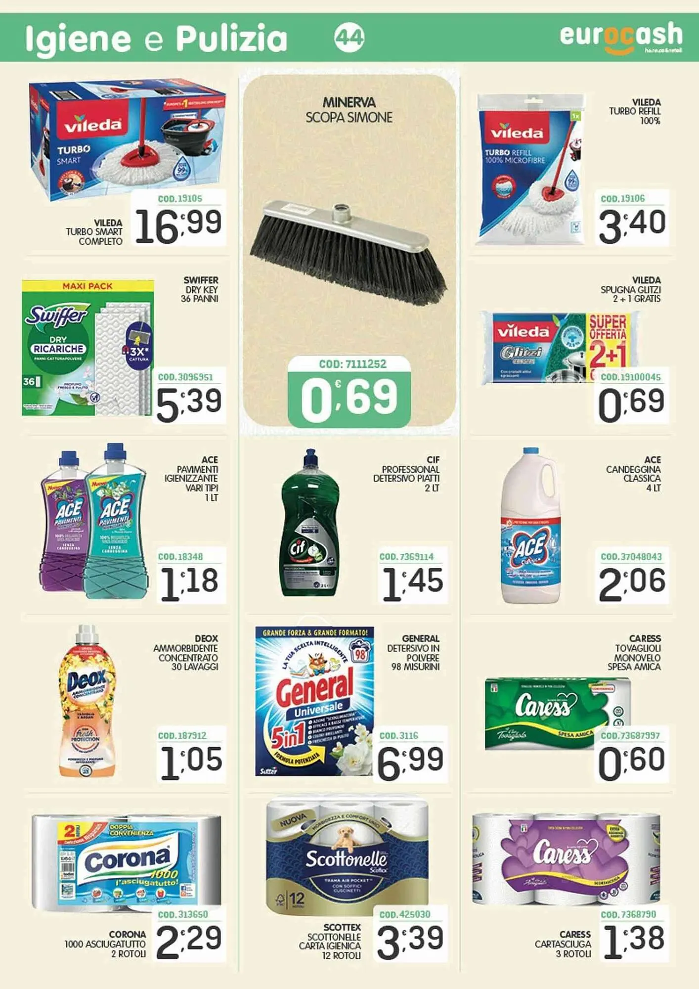 Volantino Eurocash da 16 marzo a 5 aprile di 2026 - Pagina del volantino 44