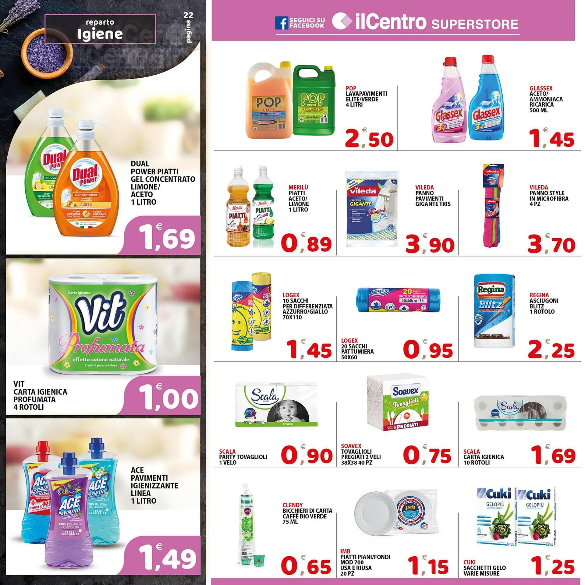 Volantino Il Centro Superstore da 5 marzo a 18 marzo di 2025 - Pagina del volantino 22
