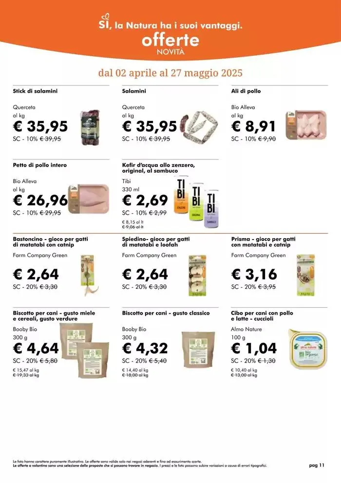 Offerte Aprile 2025 da 1 aprile a 30 aprile di 2025 - Pagina del volantino 11