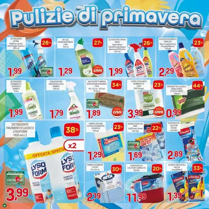 Sottocosto freschi da 20 marzo a 2 aprile di 2025 - Pagina del volantino 20