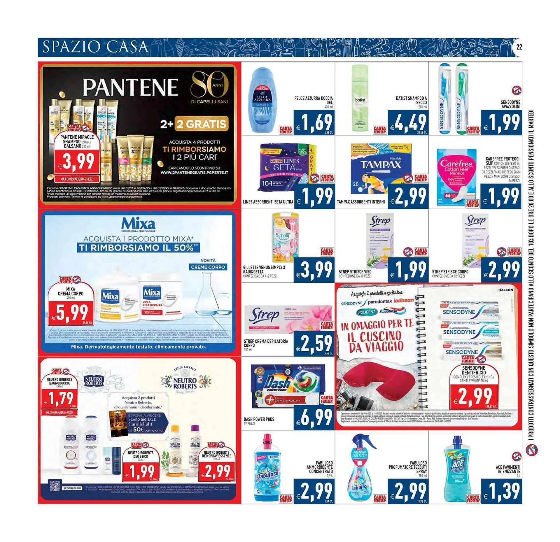 Volantino Iperfamily da 6 agosto a 17 agosto di 2025 - Pagina del volantino 22