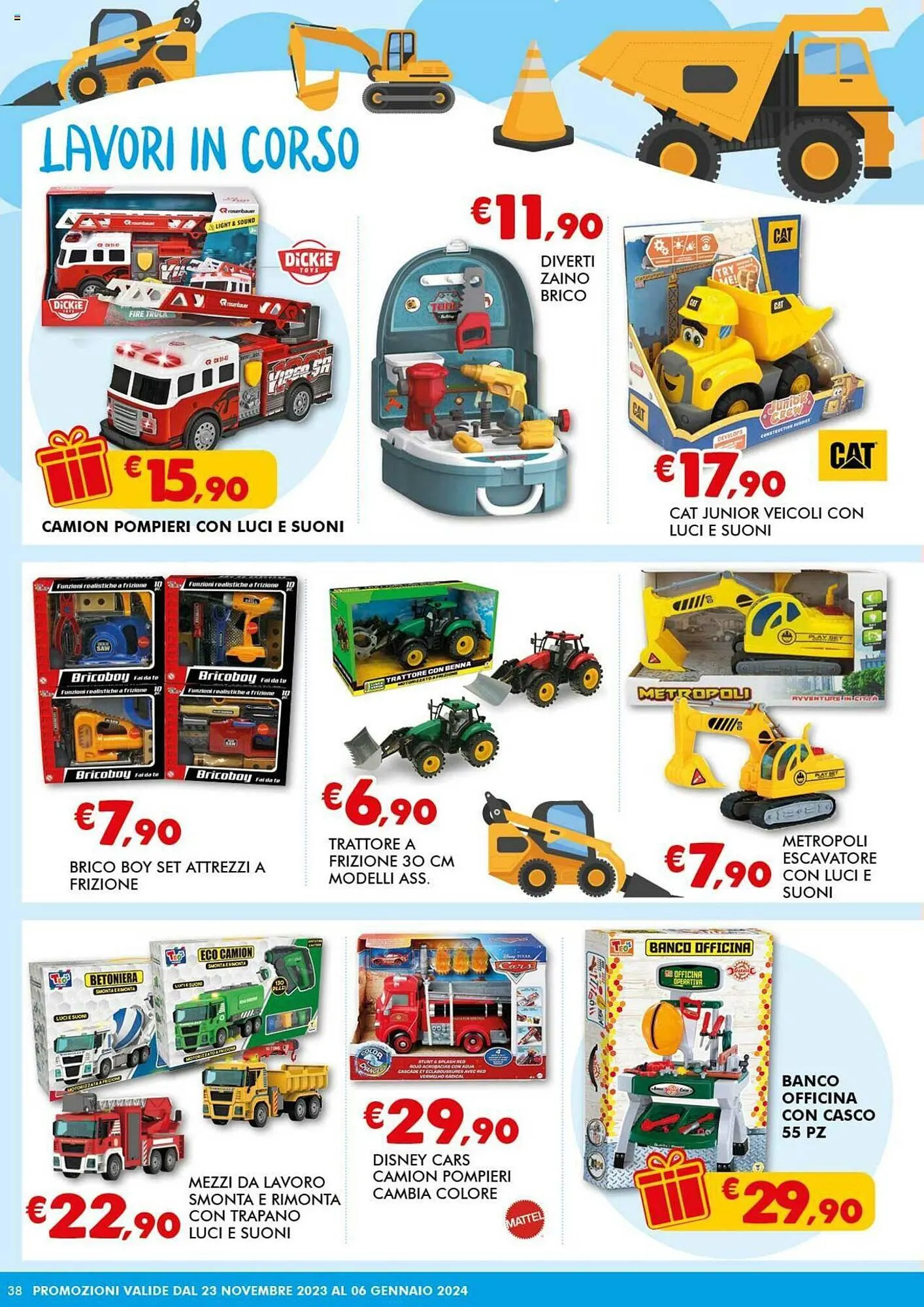 Volantino Europlanet Casa da 23 novembre a 6 gennaio di 2024 - Pagina del volantino 38