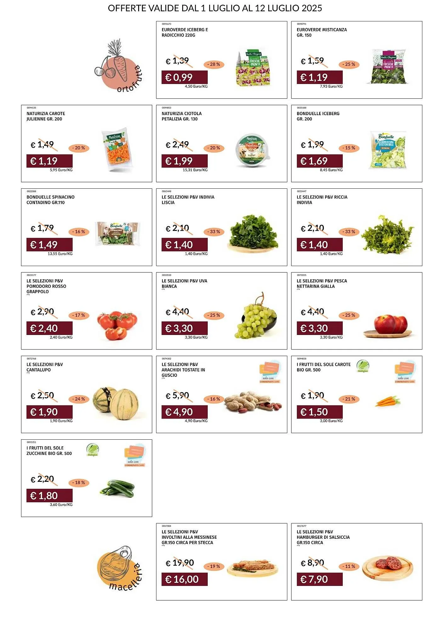 Volantino Prezzemolo e Vitale da 1 luglio a 12 luglio di 2025 - Pagina del volantino 3