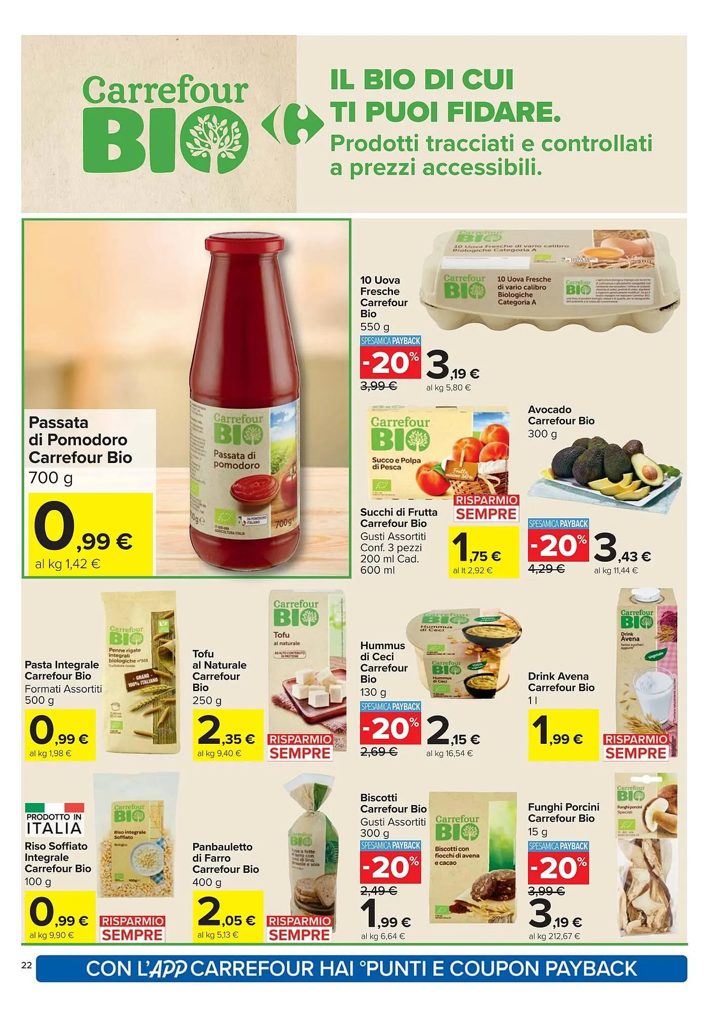 Volantino Carrefour Market da 26 settembre a 9 ottobre di 2025 - Pagina del volantino 22