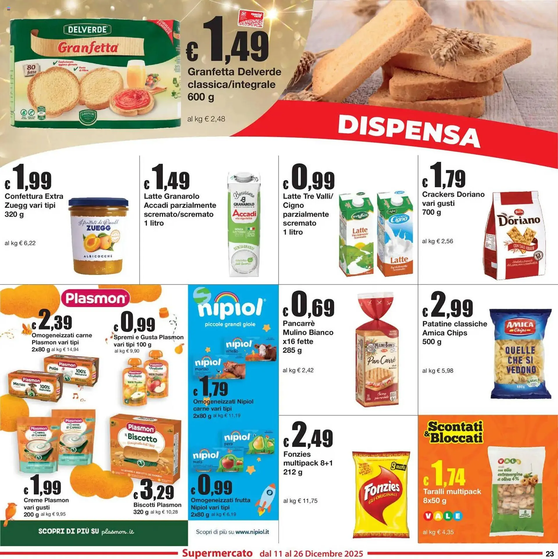 Volantino Sì con te da 11 dicembre a 26 dicembre di 2025 - Pagina del volantino 23