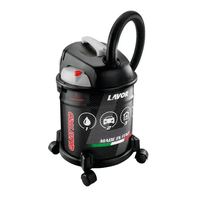 Aspiratore solidi e liquidi LAVOR QUATTRO aspirazione 180 kPa 20 L 1200 W Vedi i dettagli del prodotto