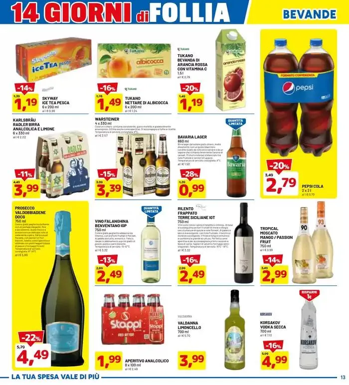 14 giorni di follia da 10 febbraio a 23 febbraio di 2025 - Pagina del volantino 13