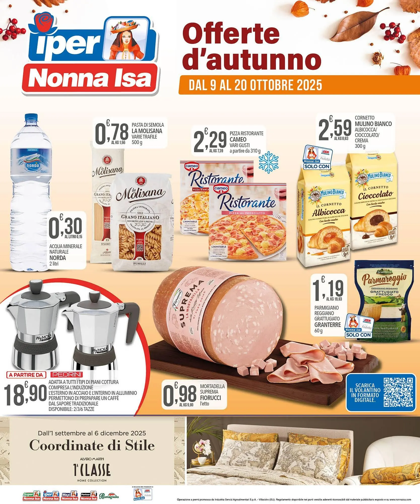 Volantino Iper Nonna Isa da 9 ottobre a 20 ottobre di 2025 - Pagina del volantino 1