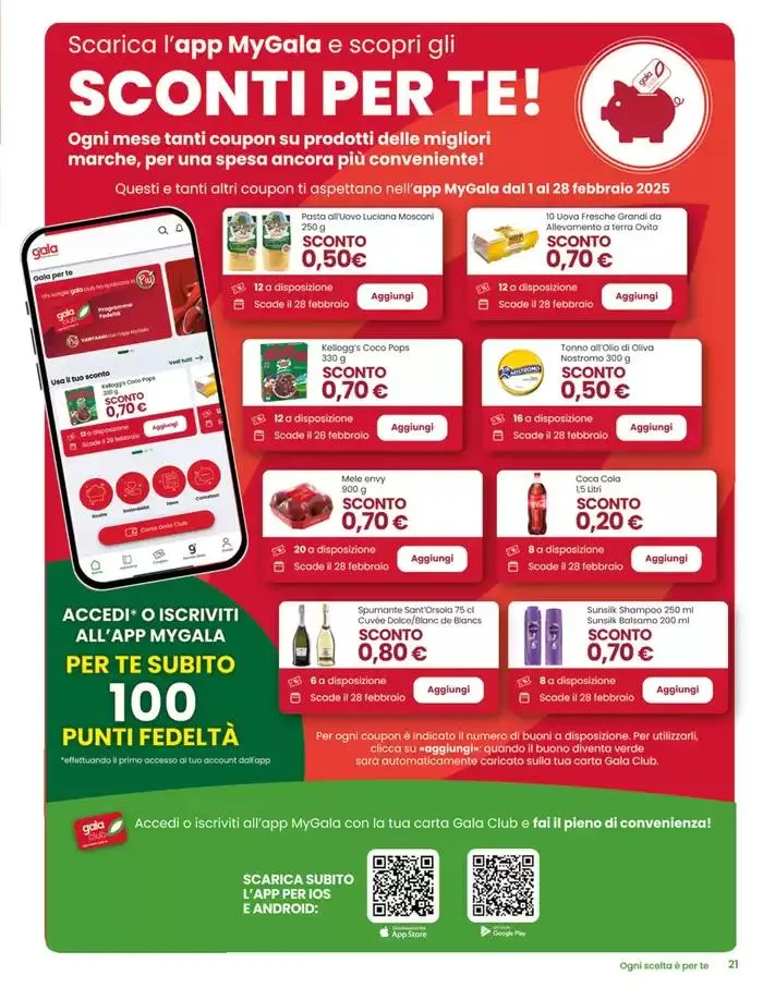 Riempi la dispensa da 29 gennaio a 11 febbraio di 2025 - Pagina del volantino 21