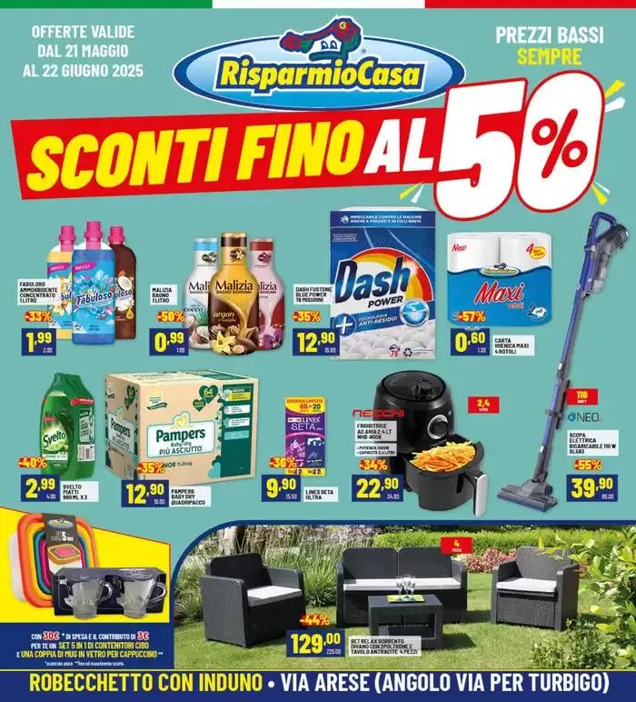 Sconti fino al 50% da 21 maggio a 22 maggio di 2025 - Pagina del volantino 1