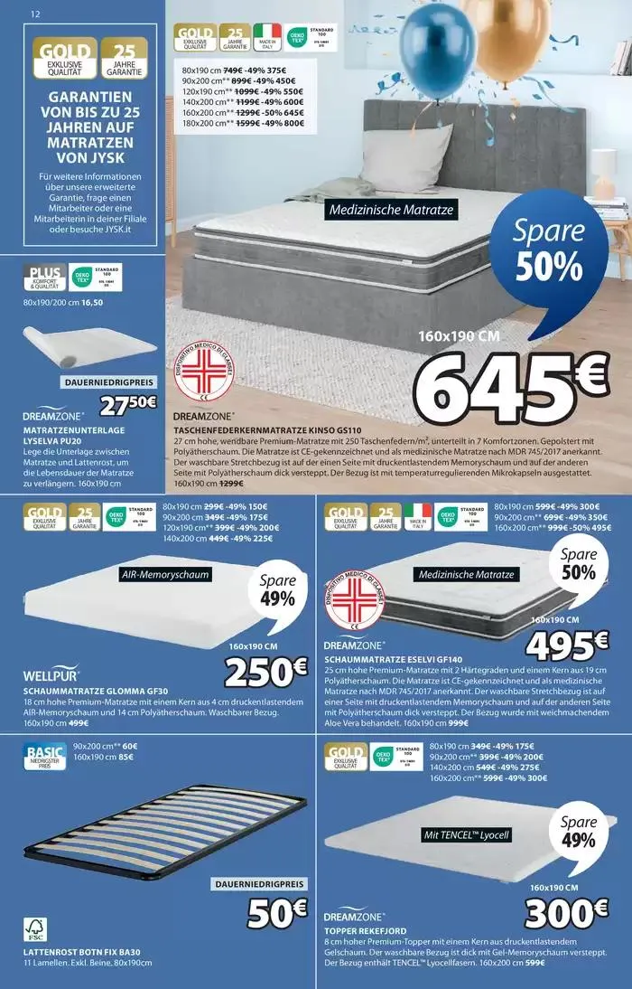 Wir feiern Geburtstag 46 Jahre! da 20 marzo a 30 aprile di 2025 - Pagina del volantino 12