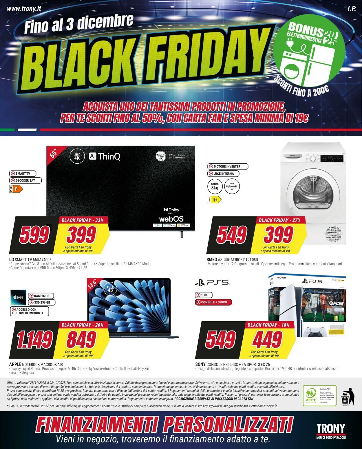 Trony Volantino attuale da 1 dicembre a 3 dicembre di 2025 - Pagina del volantino 8
