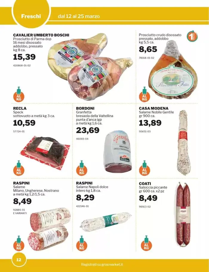 Volantino Food & Beverage da 12 marzo a 25 marzo di 2025 - Pagina del volantino 12