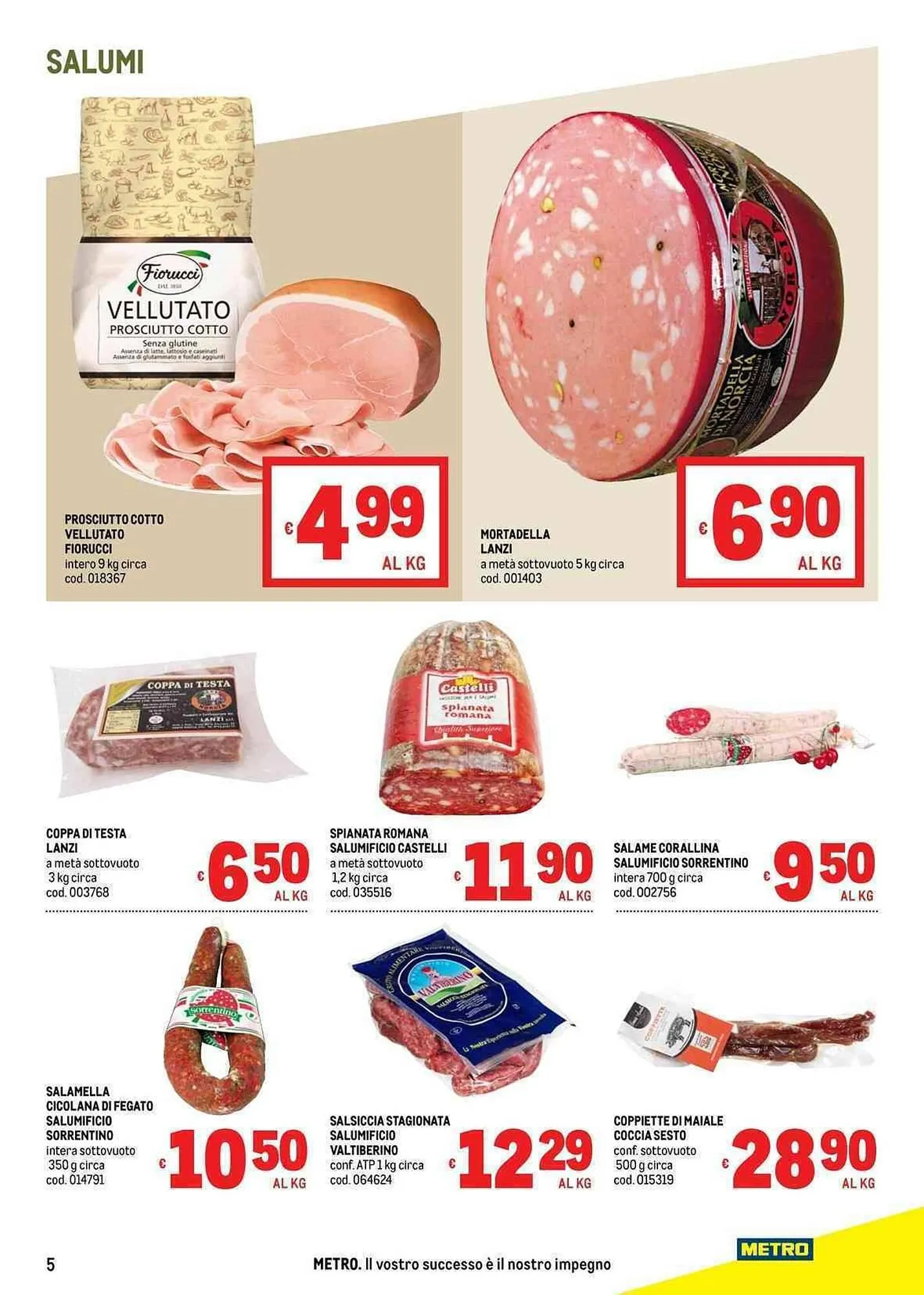 Volantino Metro da 5 marzo a 1 aprile di 2026 - Pagina del volantino 5