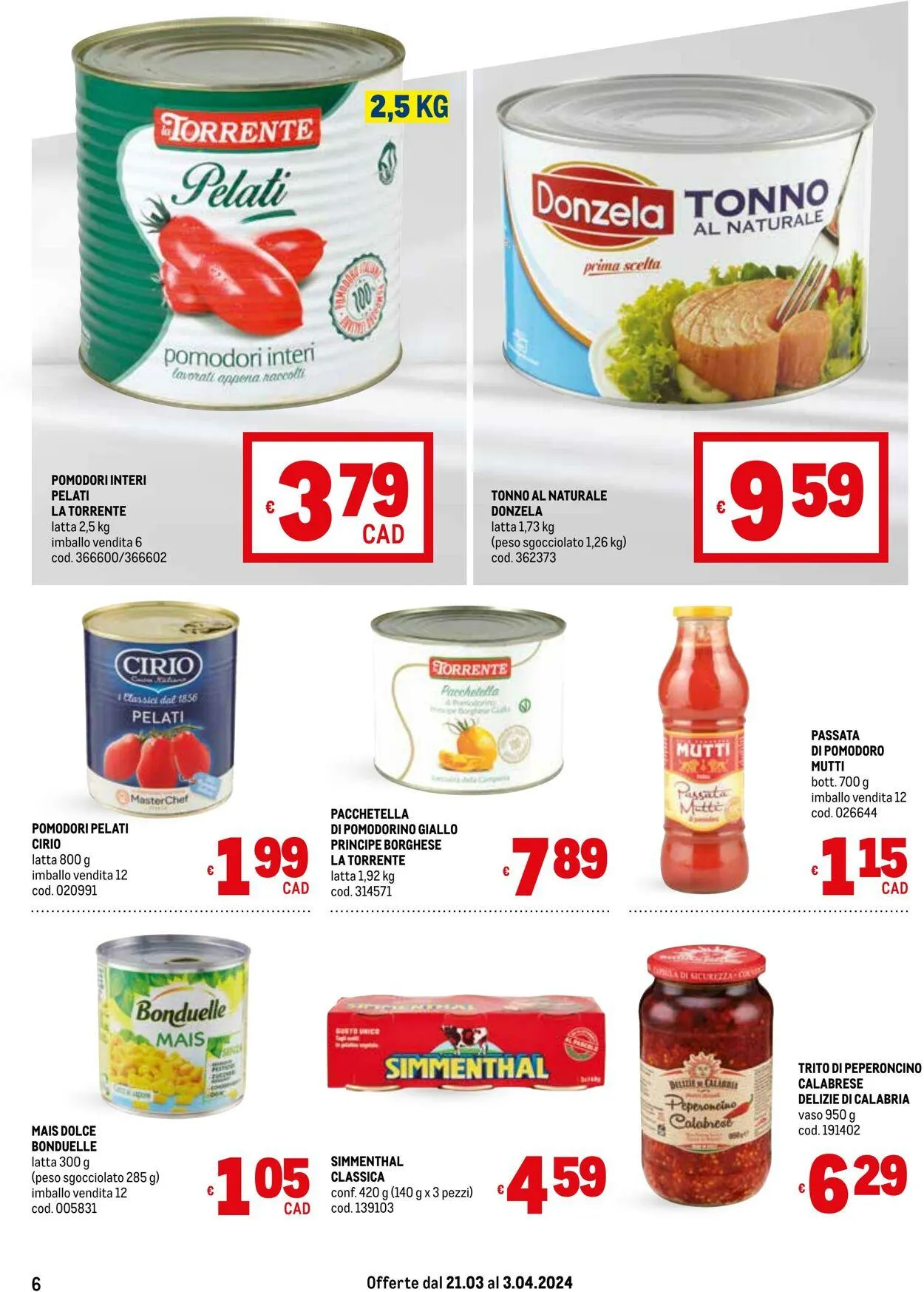 Metro Volantino attuale da 30 luglio a 13 agosto di 2025 - Pagina del volantino 6