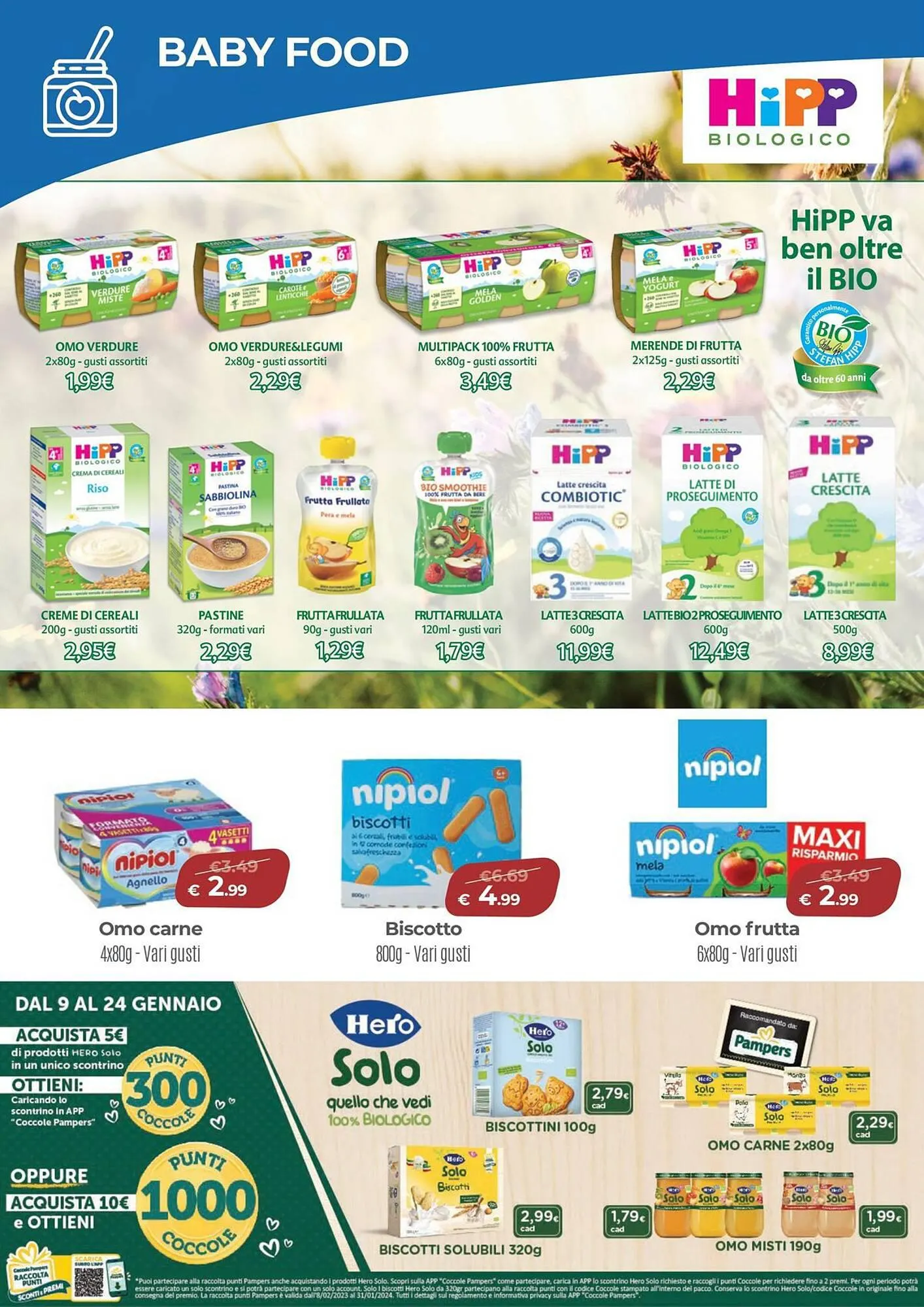 Volantino Ideal Bimbo da 11 gennaio a 28 gennaio di 2024 - Pagina del volantino 9