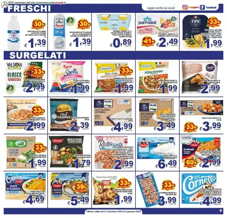 Buon anno da 27 dicembre a 6 gennaio di 2025 - Pagina del volantino 9