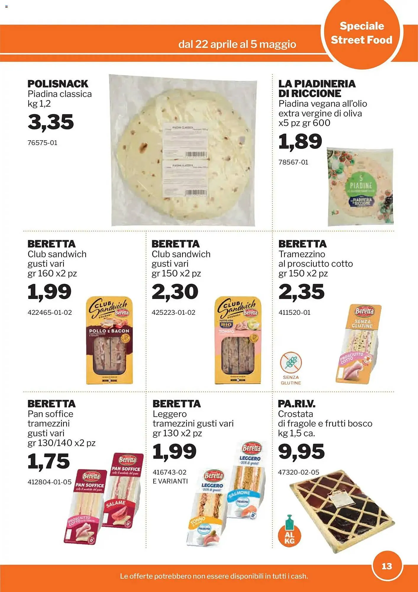 Volantino GrosMarket da 22 aprile a 5 maggio di 2026 - Pagina del volantino 13