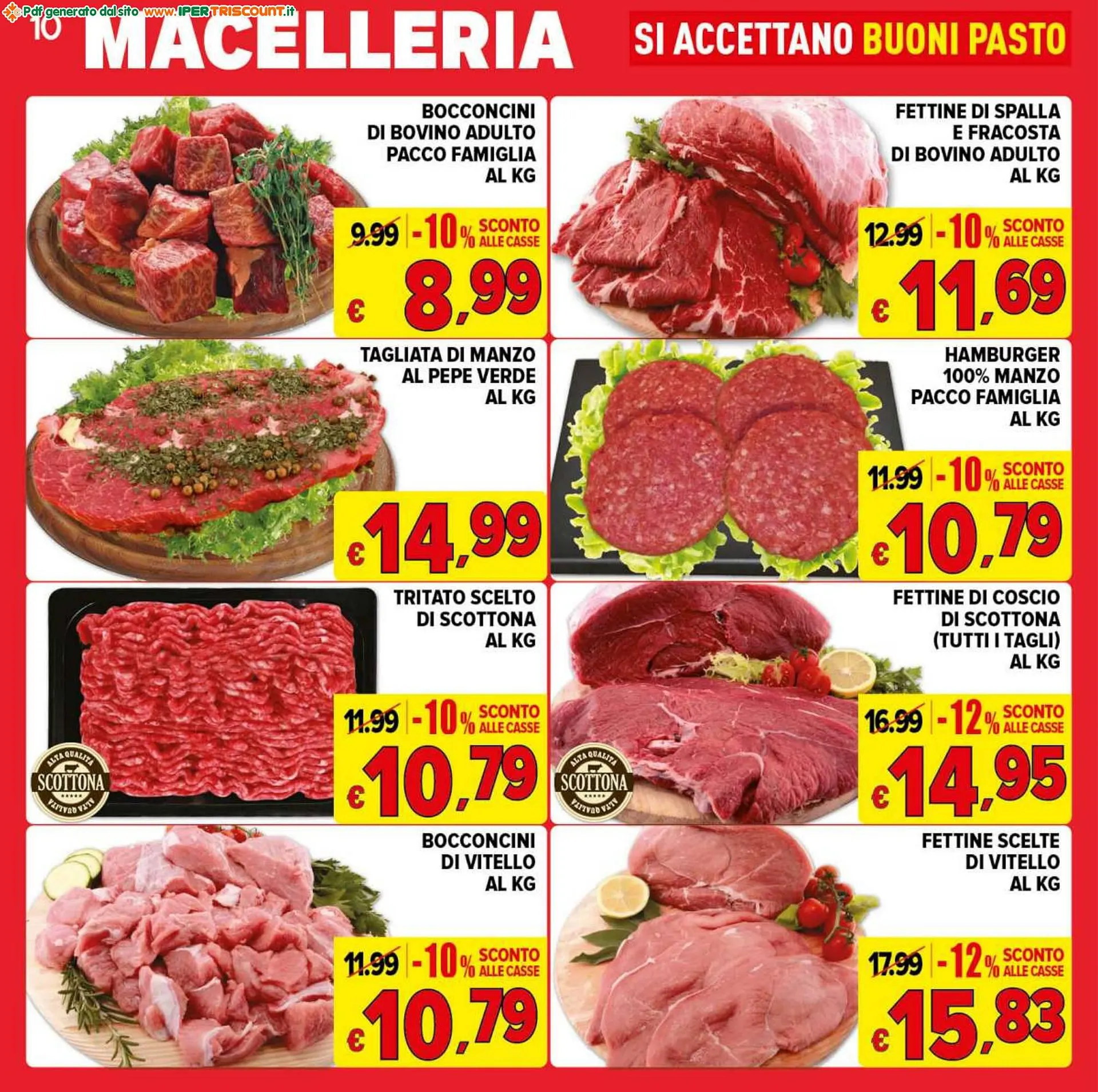 Volantino Iper Triscount da 13 settembre a 21 settembre di 2023 - Pagina del volantino 10