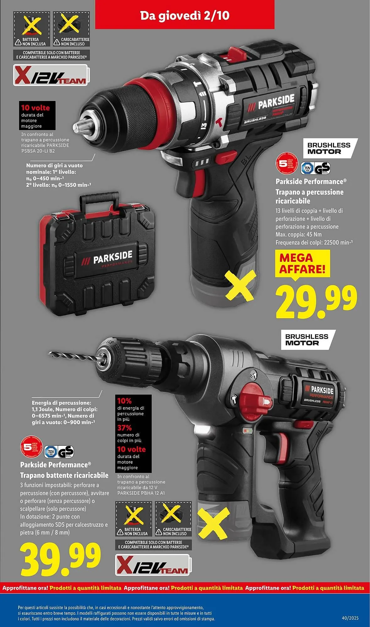 Volantino Lidl da 29 settembre a 5 ottobre di 2025 - Pagina del volantino 43