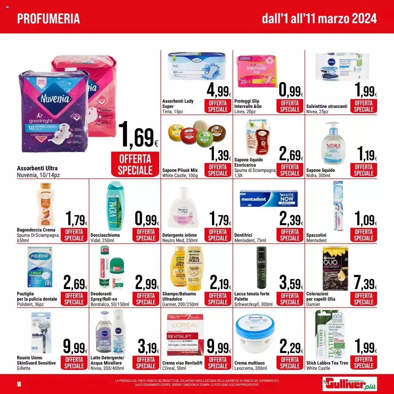 Volantino Gulliver Più Grandi da 1 marzo a 11 marzo di 2024 - Pagina del volantino 18