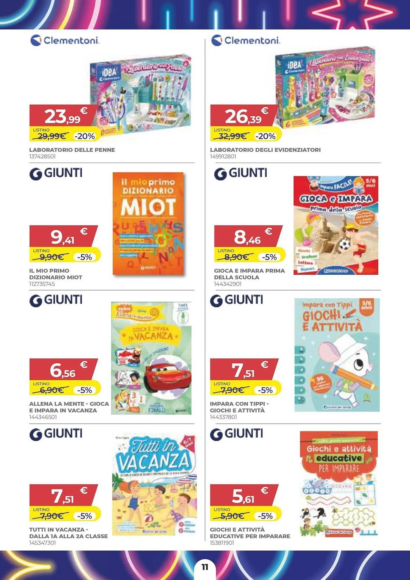 Volantino Toys Center da 28 agosto a 28 settembre di 2025 - Pagina del volantino 11