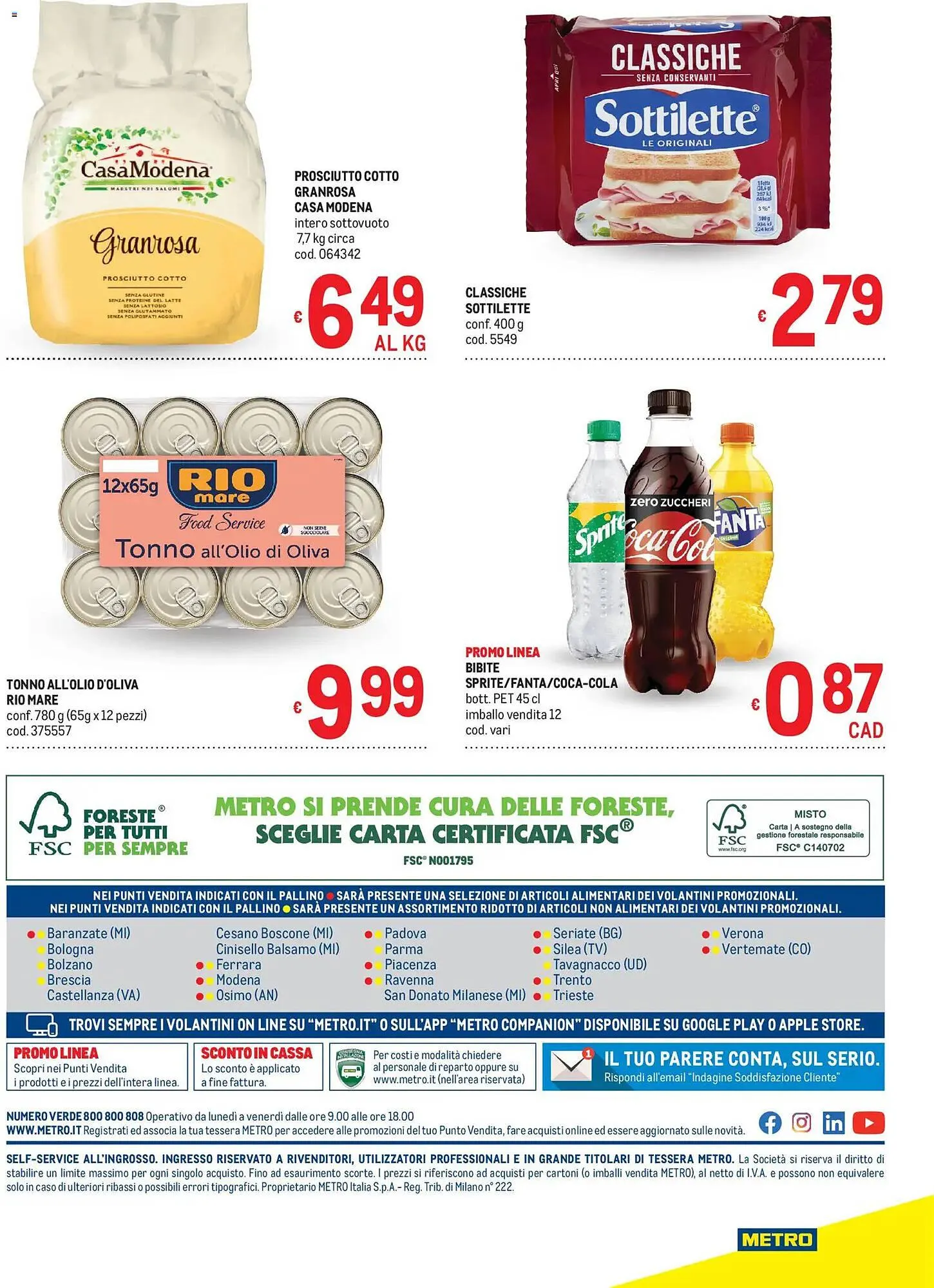 Volantino Metro da 30 aprile a 13 maggio di 2026 - Pagina del volantino 48