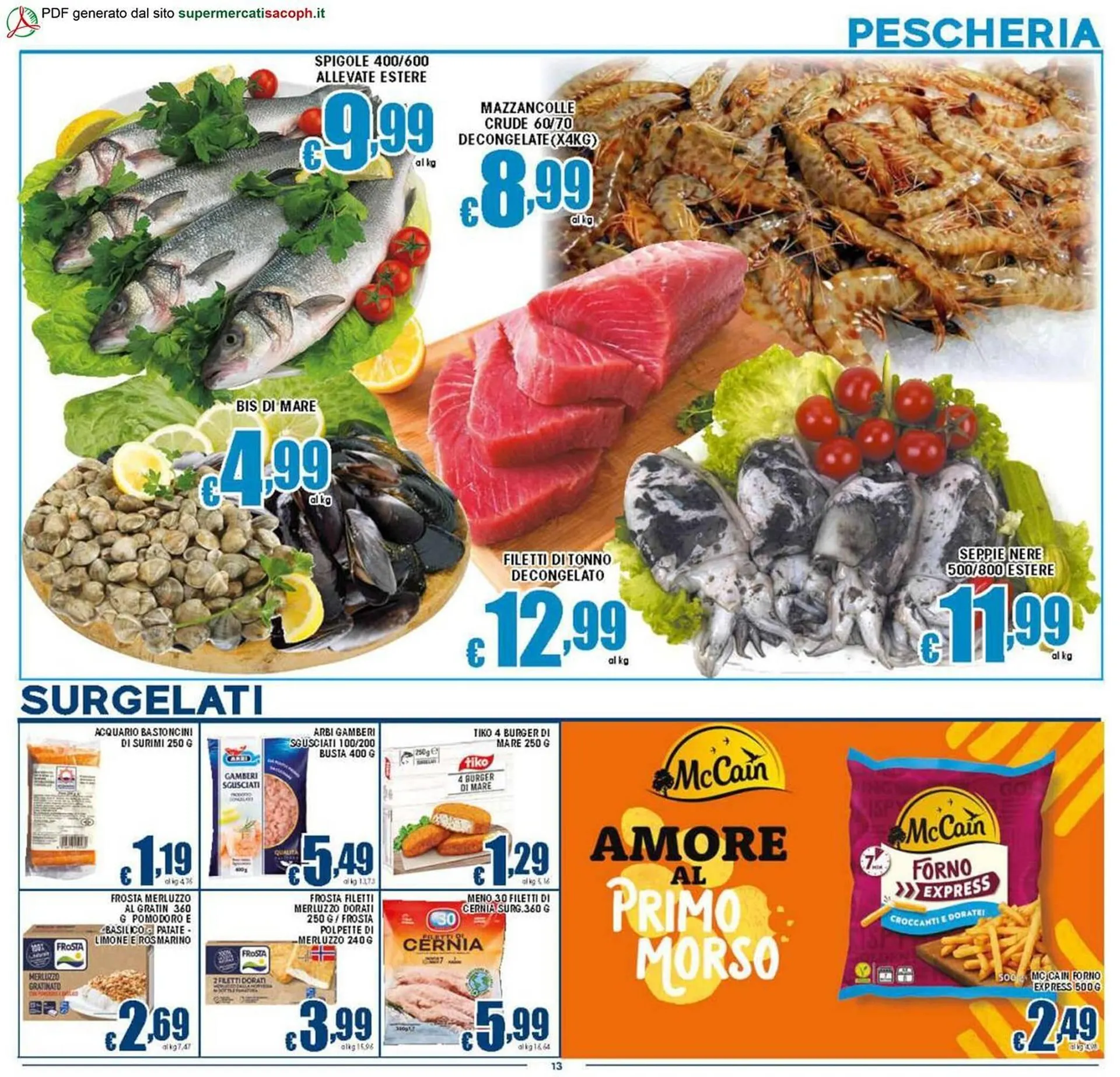 Volantino Sacoph da 27 novembre a 5 dicembre di 2025 - Pagina del volantino 13