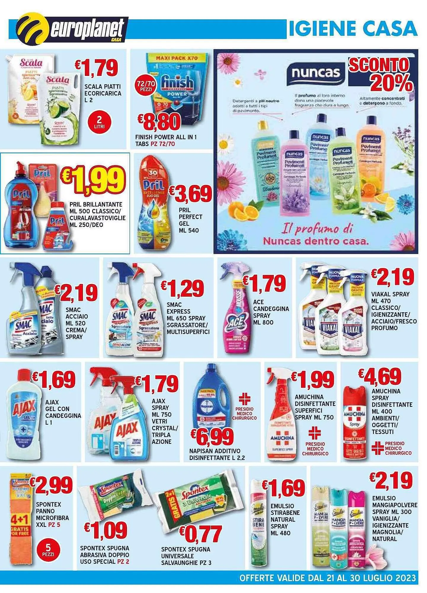 Volantino Europlanet Casa da 21 luglio a 30 luglio di 2023 - Pagina del volantino 3