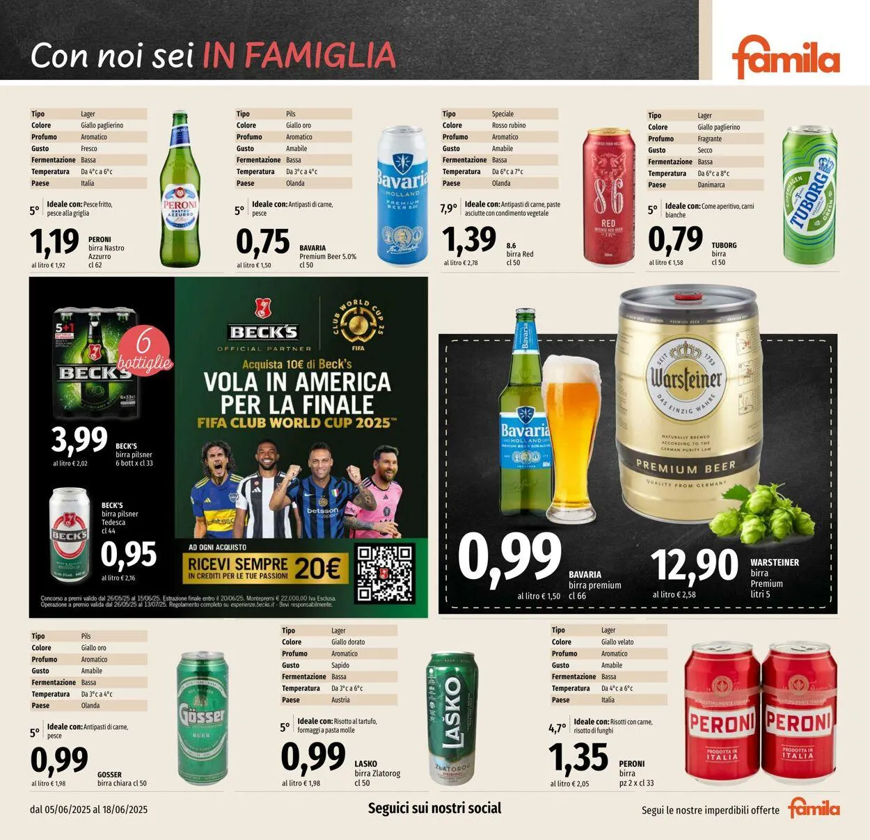Famila Volantino attuale da 5 giugno a 18 giugno di 2025 - Pagina del volantino 21