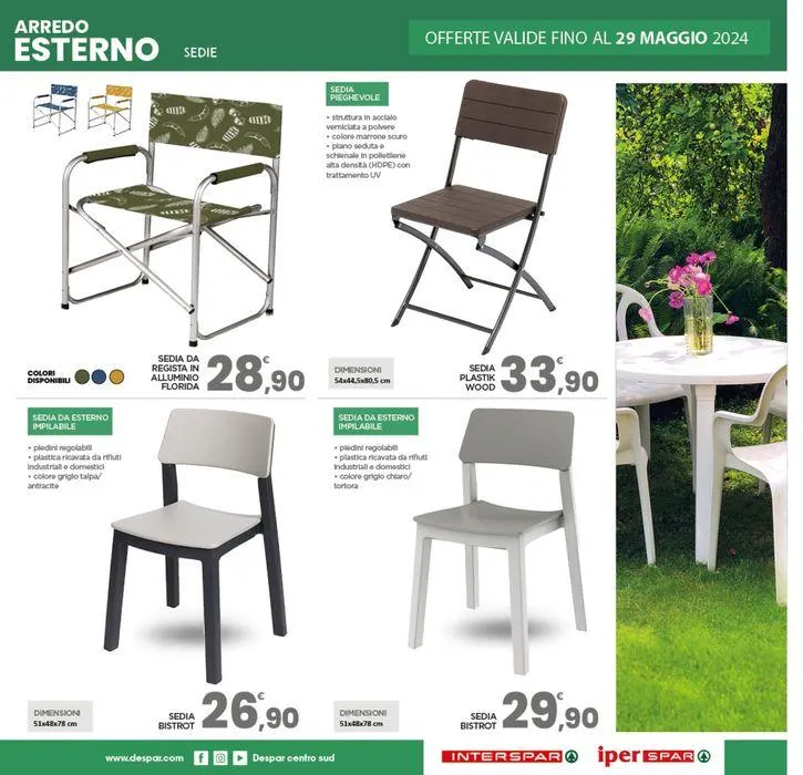 Arredo esterno da 29 aprile a 29 maggio di 2024 - Pagina del volantino 5