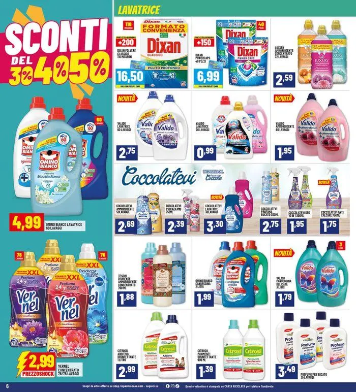 Sconti 30% 40% 50% da 26 settembre a 12 ottobre di 2024 - Pagina del volantino 6