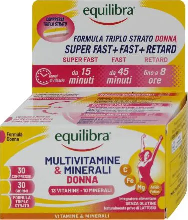 Multivitamine&minerali donna, 45 g
