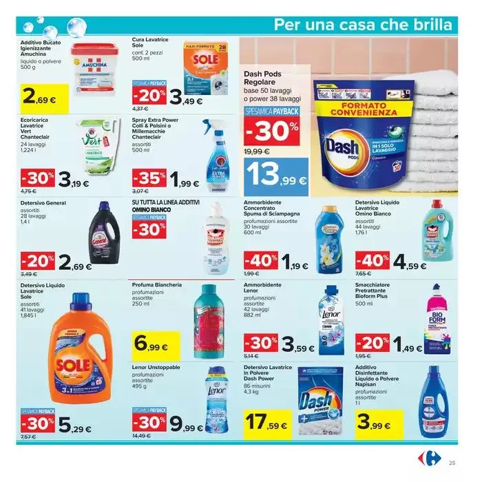 Sconti 30%40%50% da 25 marzo a 7 aprile di 2025 - Pagina del volantino 25