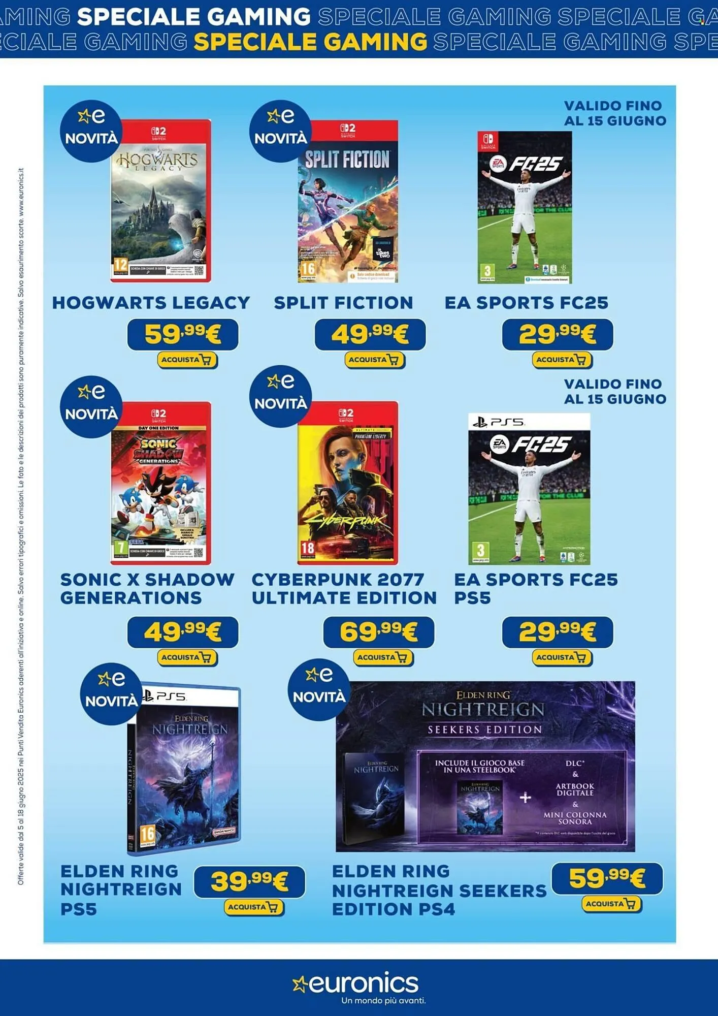 Volantino Euronics da 5 giugno a 18 giugno di 2025 - Pagina del volantino 6