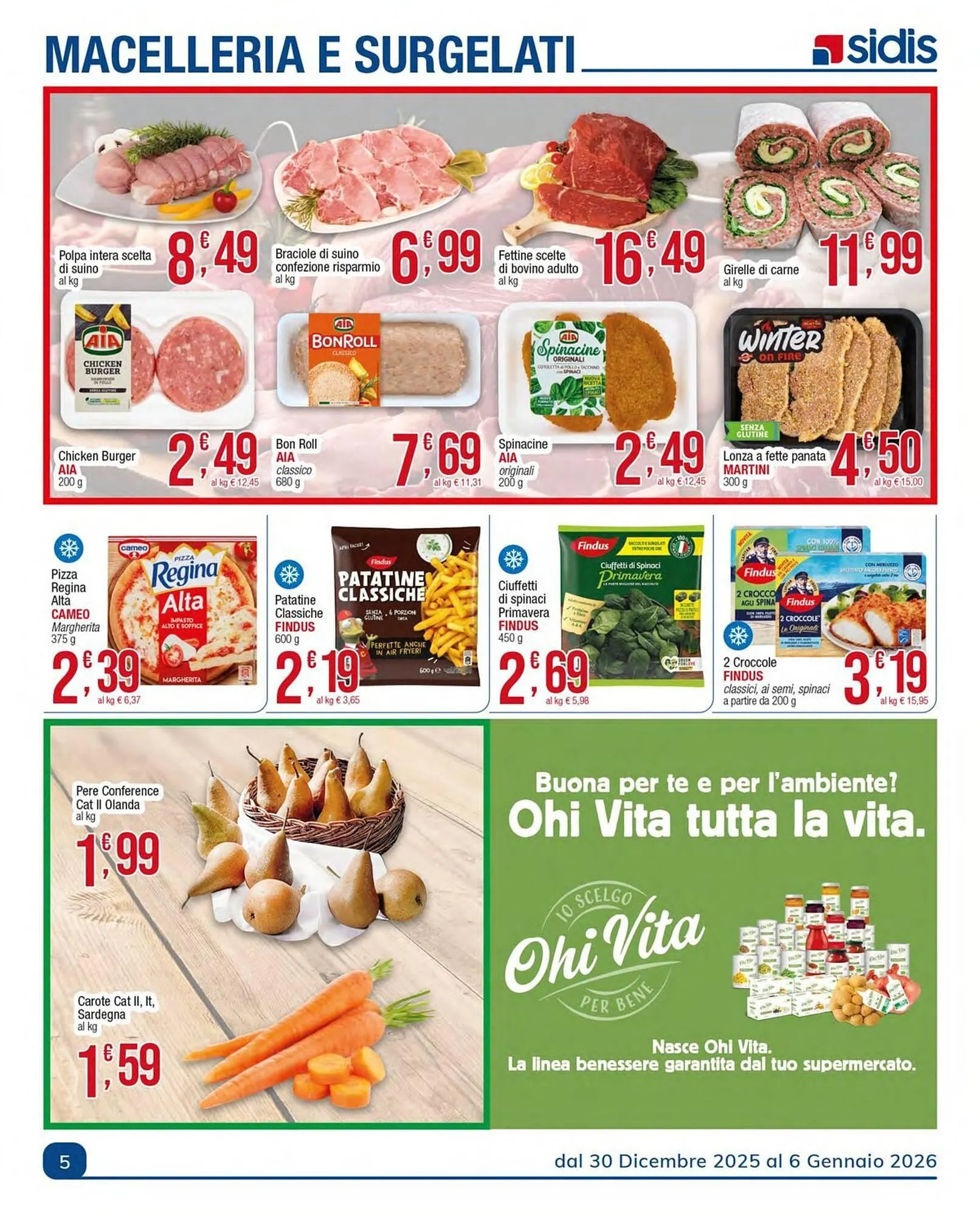 Volantino Sidis da 30 dicembre a 6 gennaio di 2026 - Pagina del volantino 5