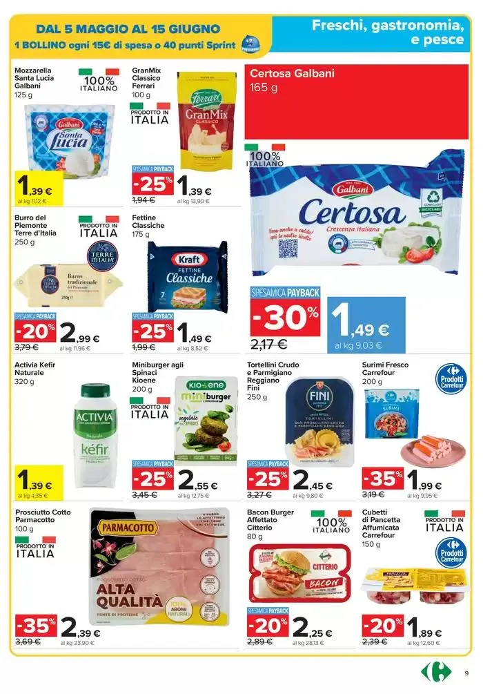 Super offerte da 8 maggio a 21 maggio di 2025 - Pagina del volantino 9