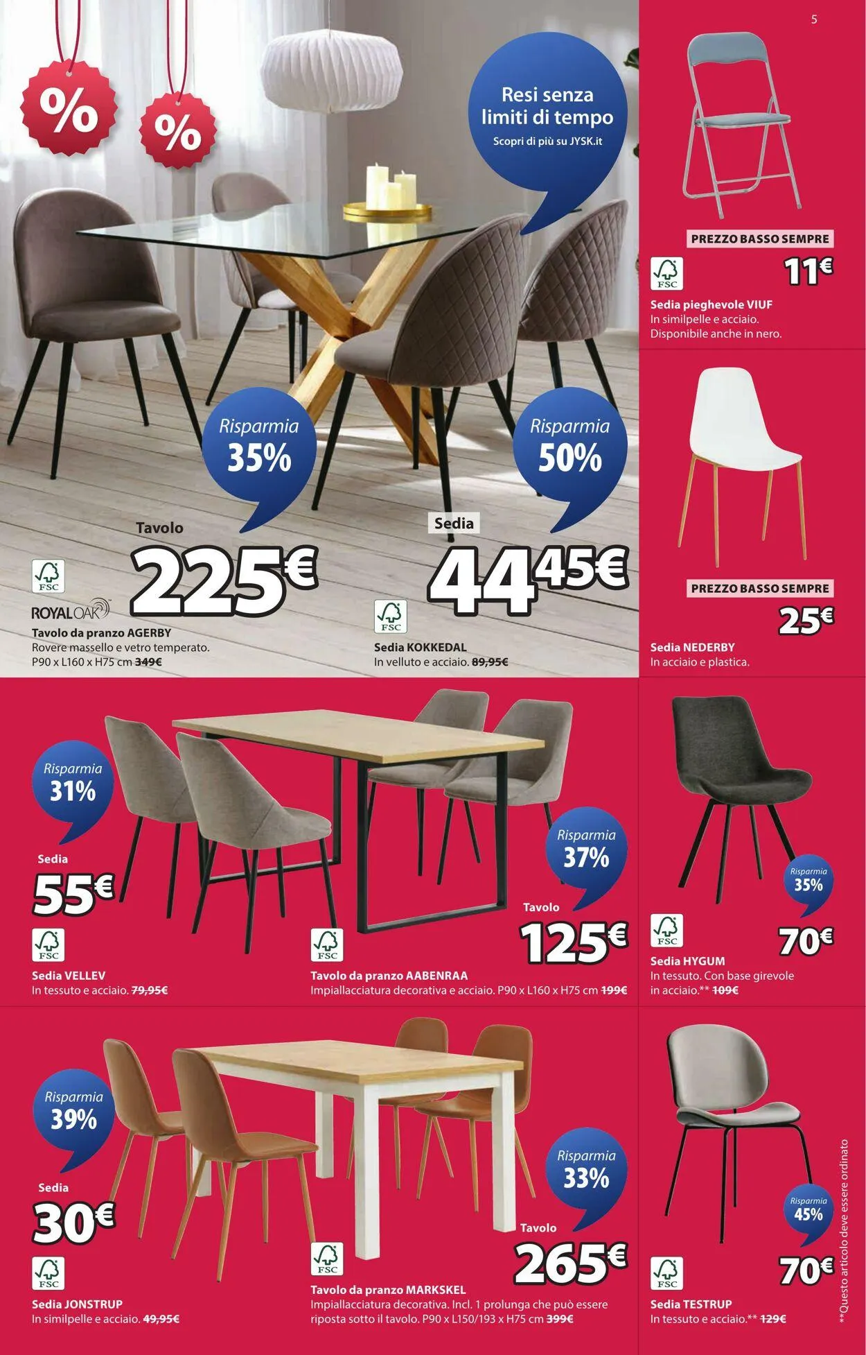 Jysk Volantino attuale da 26 agosto a 9 settembre di 2025 - Pagina del volantino 6