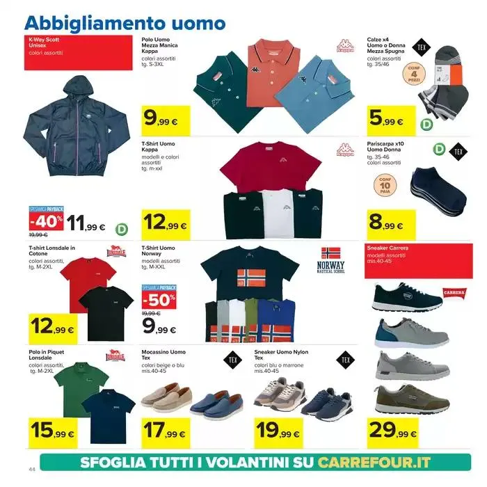 Sconti di pasqua da 8 aprile a 21 aprile di 2025 - Pagina del volantino 44