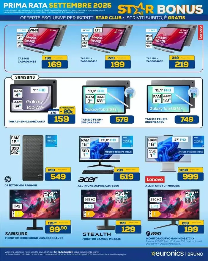 Star Bonus continua -200 euro da 3 aprile a 16 aprile di 2025 - Pagina del volantino 13