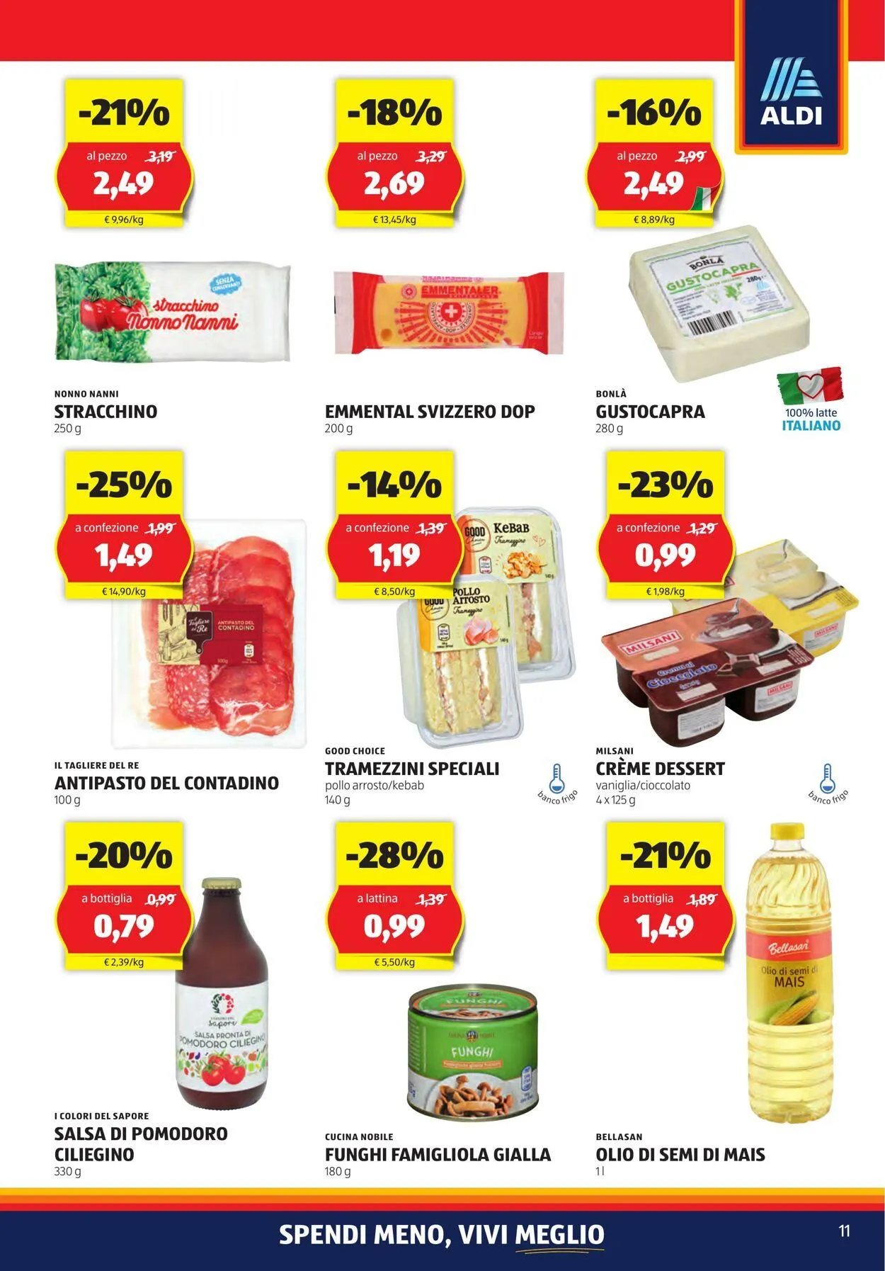 Aldi Volantino attuale da 22 aprile a 28 aprile di 2024 - Pagina del volantino 11