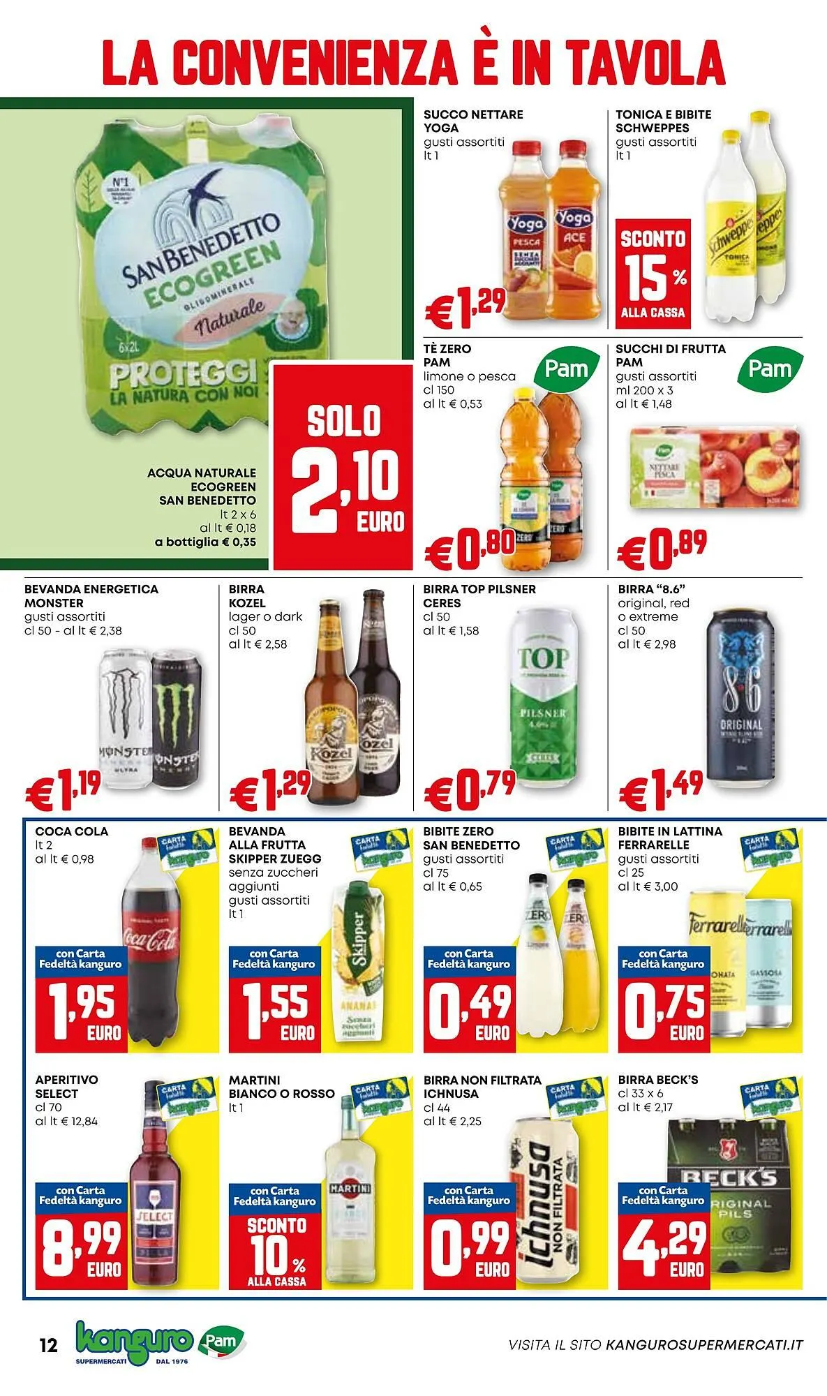 Volantino Kanguro da 9 ottobre a 22 ottobre di 2025 - Pagina del volantino 12